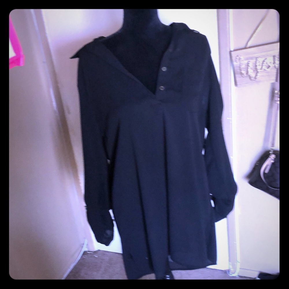 Mini chiffon dress
